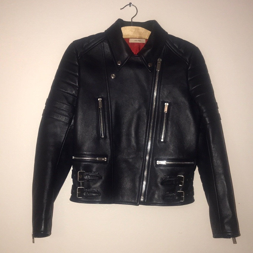 Celine Leather Jacket